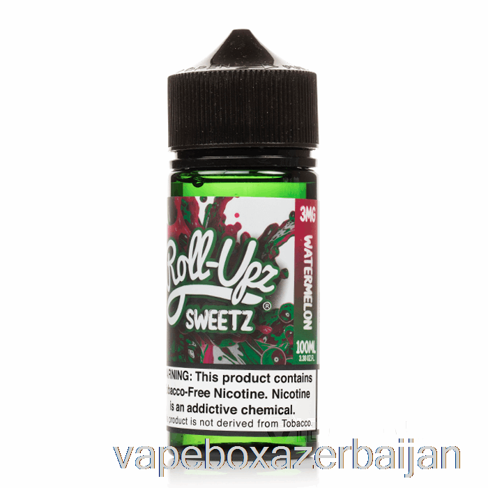 Vape Baku Watermelon Punch - Juice Roll-Upz - 100mL 0mg